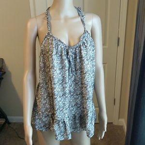 Victoria's Secret leopard chemuses print panty set